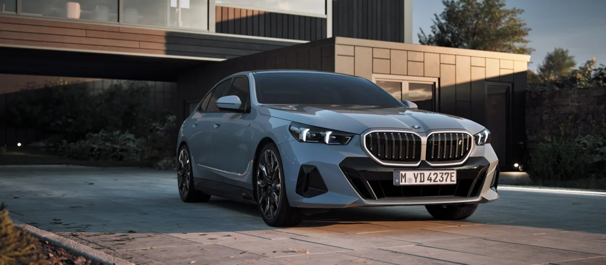 BMW i5 순수 전기 세단 외관